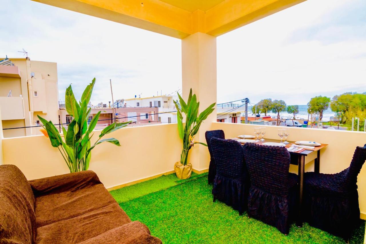 Pearl Seaside Luxury Apartments 2 Chrissi Akti Chania Exterior foto