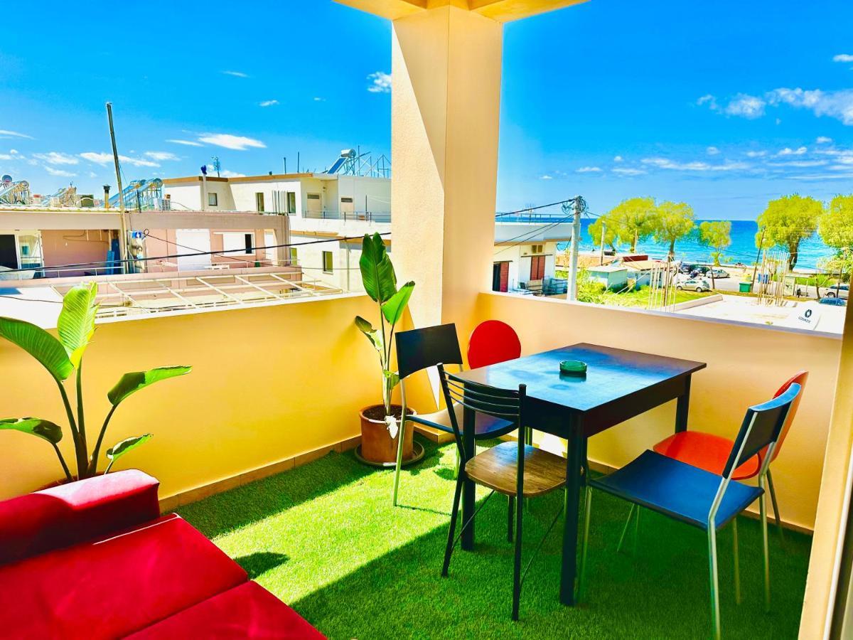Pearl Seaside Luxury Apartments 2 Chrissi Akti Chania Exterior foto